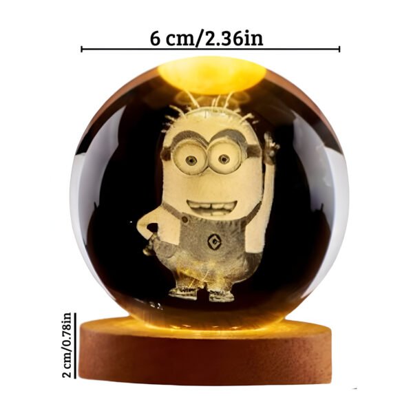 Lampara Esfera Minion