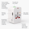 Adaptador Viajero Convertidor Universal
