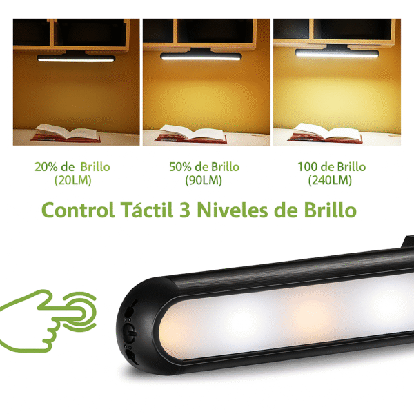 Lampara Barra De Luz Led Magnética Recargable