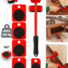 Palanca Base Soporte Con Ruedas Para Mover