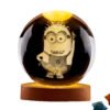 Lampara Esfera Minion
