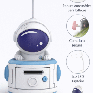 Lampara De Mesa Astronauta Recargable