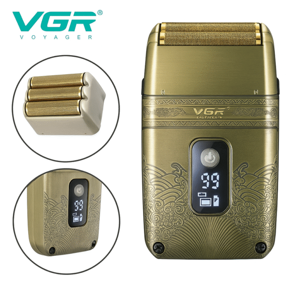 Máquina De Afeitar Shaver Vgr V-335 Orig