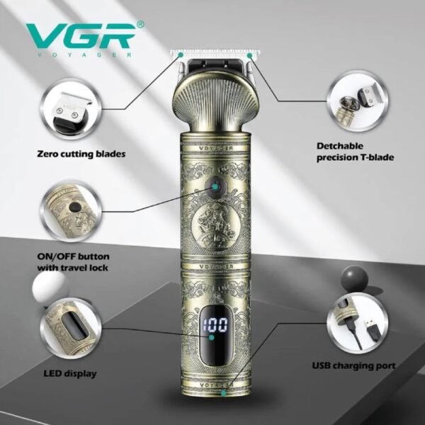 Máquina Patillera Rasuradora Vgr V-962