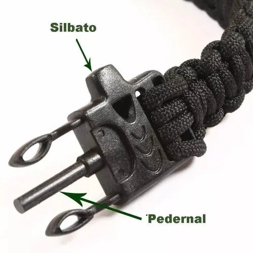 MANILLA SUPERVIVENCIA 5 EN1 PARACORD
