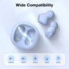 Audifonos Bluetooth 1hora Aut208 Blanco