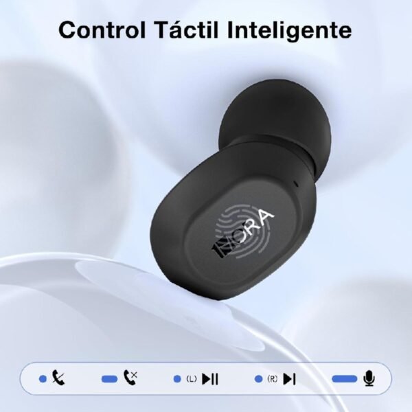 Audifonos Bluetooth 1hora Aut208 Negro