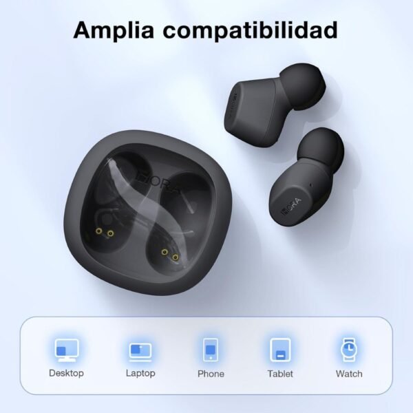 Audifonos Bluetooth 1hora Aut208 Negro