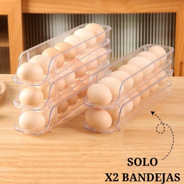 Bandeja Soporte De Huevos 2 Niveles