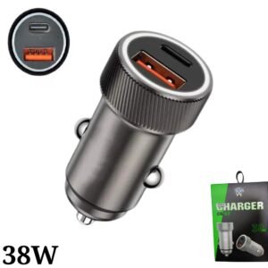 Cargador Carro Cigarrera 38W Carga R