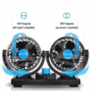 Ventilador Portatil Para Carro Mars-304