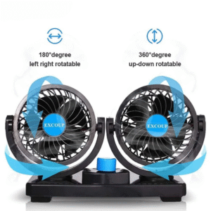 Ventilador Portatil Para Carro Mars-304