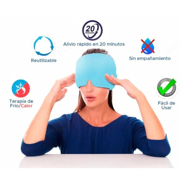 Gorro Compresa Gel Terapeutico migraña